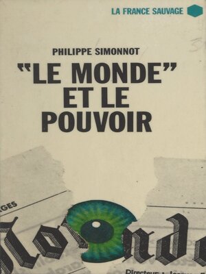 cover image of Le monde et le pouvoir